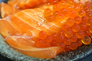 Caviar on your face or in your hair .... huh?