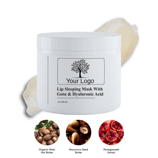 LIP SLEEPING MASK WITH GOTU & HYALURONIC ACID