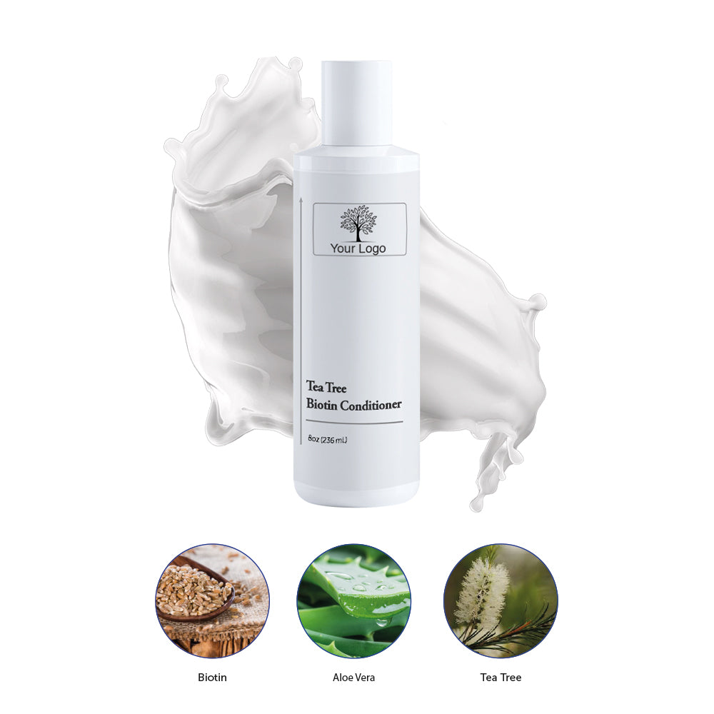 Tea Tree Biotin Conditioner - PLSF-222 | Skincare Florida | Private Label